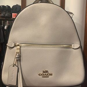 Coach Jordyn backpack beige